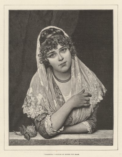 フィアメッタ 作： Eugen von Blaas